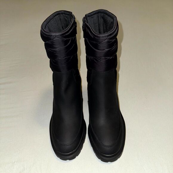 INC International Concepts Suludi Women 8M Snow Shoes Black Round Toe Ankle Boot - Picture 4 of 8